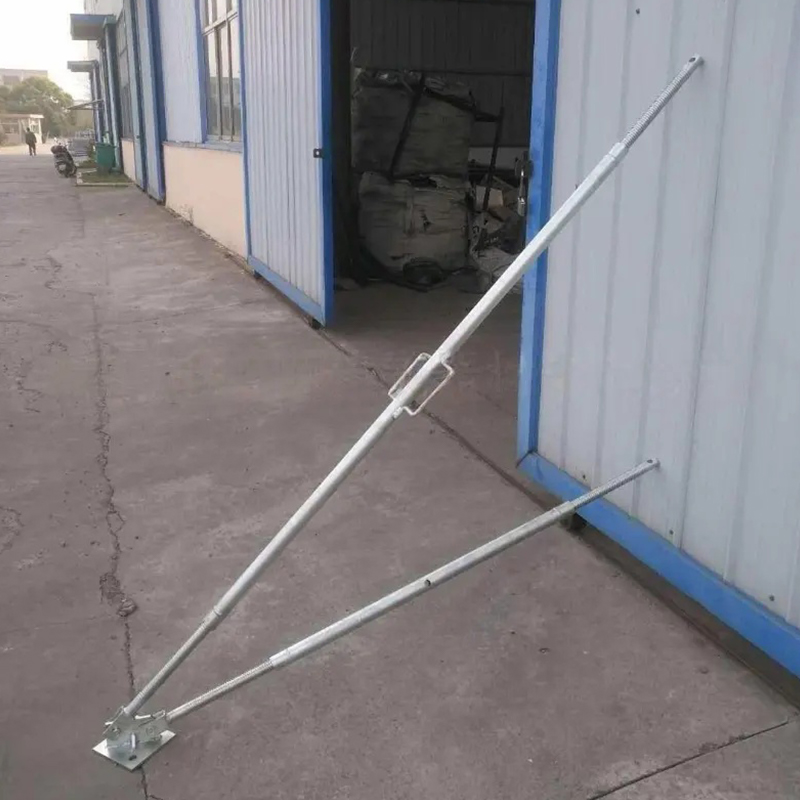 Puntello triangolare a lato singolo